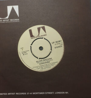 Hawkwind - Silver Machine / Seven By Seven 7 Inch Vinyl Single (7 Inch Record)