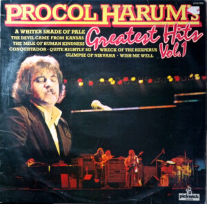Procol Harum - Greatest Hits Vol. 1 Vinyl LP (LP Record, Compilation)