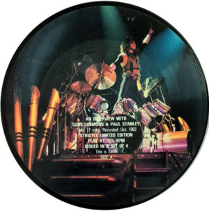 Kiss - An Interview With Gene Simmons and Paul Stanley 7 Inch Vinyl Single (7 Inch Record, Picture Disc, Unofficial)