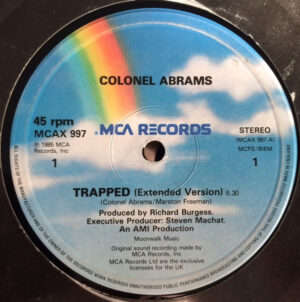 Colonel Abrams - Trapped (Extended Version) 12 Inch Viny Single (12 Inch Record)