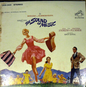Rodgers And Hammerstein Starring Julie Andrews And Christopher Plummer Conducted By Irwin Kostal - The Sound Of Music (An Original Soundtrack Recording) Vinyl LP (LP Record, Album)