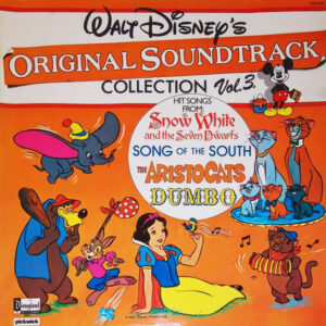 Walt Disney's Original Soundtrack Collection Vol. 3 Vinyl LP (LP Record, Album, Compilation, Mono)