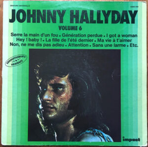 Johnny Hallyday - Volume 6 Vinyl LP (LP Record, Compilation)
