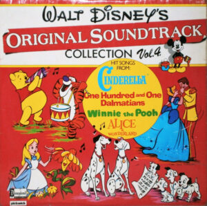 Walt Disney's Original Soundtrack Collection Vol. 4. Vinyl LP (LP Record, Compilation, Mono)