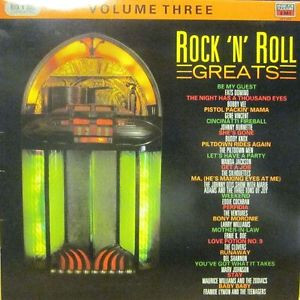 Rock 'N' Roll Greats Volume 3 Vinyl LP (LP Record, Compilation, Mono)