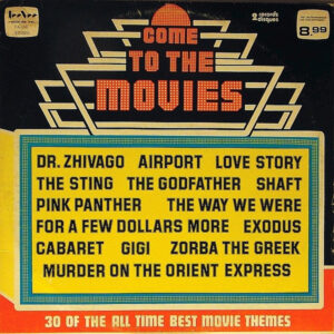 Come To The Movies Vinyl LP (2xLP Record, Compilation)