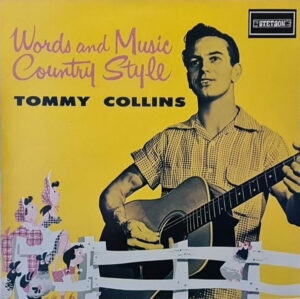 Tommy Collins - Words And Music Country Style  Vinyl LP (LP Record, Mono)