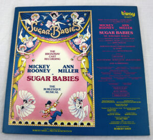 Mickey Rooney, Ann Miller - Sugar Babies (The Burlesque Musical) Vinyl LP (LP Record, Album)