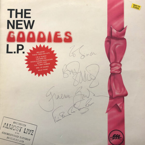 The Goodies - The New Goodies Vinyl LP Signed By All Goodies Members (LP Record, Album)