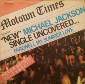 Michael Jackson - Farewell My Summer Love 7 Inch Vinyl Single (7 Inch Record)
