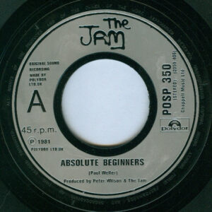 The Jam - Absolute Beginners 7 Inch Vinyl Single (7 Inch Record)