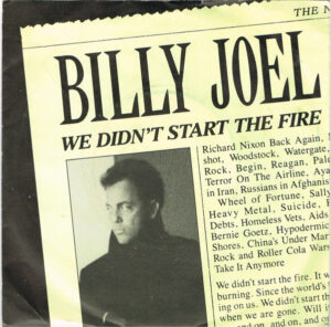 Billy Joel - We Didn't Start The Fire 7 Inch Vinyl Single (7 Inch Record)