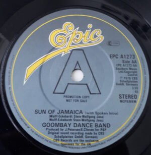 Goombay Dance Band - Sun Of Jamaica 7 Inch Vinyl Single (7 Inch Record, Promo)