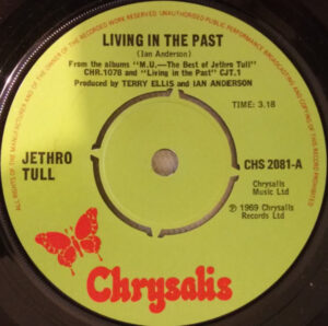 Jethro Tull - Living In The Past 7 Inch Vinyl Single (7 Inch Record)