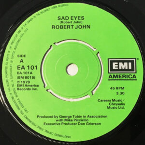 Robert John - Sad Eyes 7 Inch Vinyl Single (7 Inch Record)