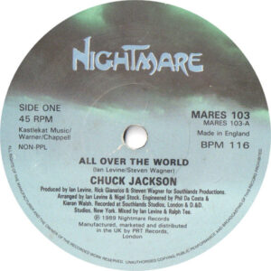 Chuck Jackson - All Over The World 7 Inch Vinyl Single (7 Inch Record)