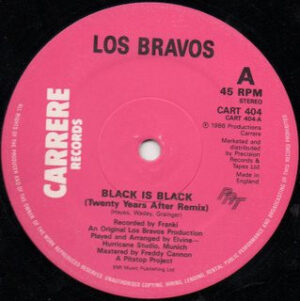 Los Bravos - Black Is Black 12 Inch Vinyl Single (12 Inch Record)