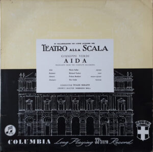 Giuseppe Verdi / Maria Callas, Fedora Barbieri, Richard Tucker, Tito Gobbi, Tullio Serafin, Norberto Mola - Aida: Highlights From The Complete Recording Vinyl LP (LP Record, Mono)