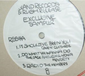 Island Records and Rush Release Exclusive Sampler 12 Inch Vinyl (12 Inch Single, White Label)