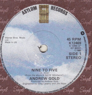 Andrew Gold - Nine To Five 7 Inch Vinyl Single (7 Inch Record)