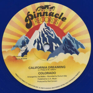 Colorado - California Dreaming 12 Inch Vinyl Single (12 Inch Record)