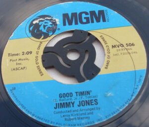 Jimmy Jones - Good Timin' / Handy Man 7 Inch Vinyl Single (7 Inch Record)
