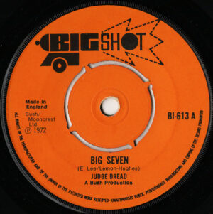 Judge Dread - Big Seven 7 Inch Vinyl Single (7 Inch Record)
