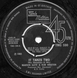 Marvin Gaye and Kim Weston - It Takes Two 7 Inch Vinyl Single (7 Inch Record)