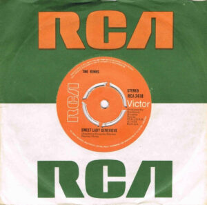The Kinks - Sweet Lady Genevieve 7 Inch Vinyl Single (7 Inch Record)