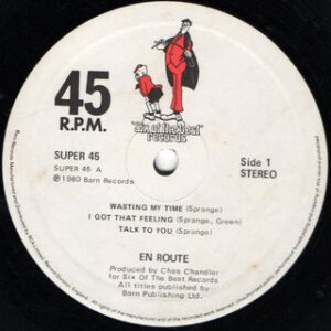 En Route - Wasting My Time 12 Inch Vinyl Single (12 Inch Record)