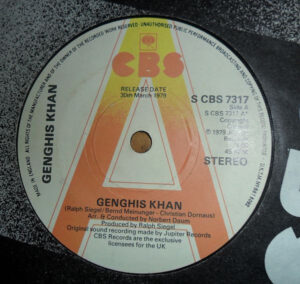 Dschinghis Khan - Genghis Khan 7 Inch Vinyl Single (7 Inch Record, Promo)