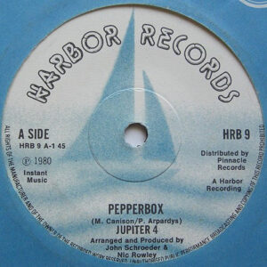 Jupiter 4 - Pepperbox 7 Inch Vinyl Single (7 Inch Record)
