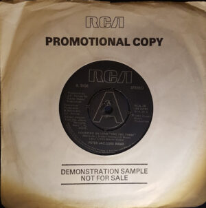 Peter Jacques Band - Counting On Love "One Two Three" 7 Inch Vinyl Single (7 Inch Record)