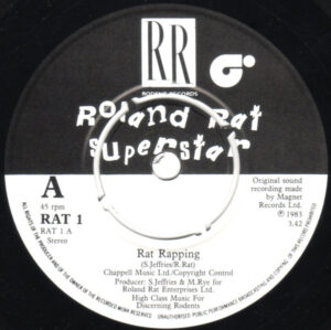 Roland Rat Superstar - Rat Rapping 7 Inch Vinyl Single (7 Inch Record)
