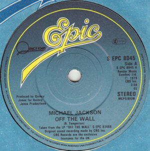 Michael Jackson - Off The Wall 7 Inch Vinyl Single (7 Inch Record)