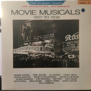 Movie Musicals 1927 To 1936 Vinyl LP (LP Record)