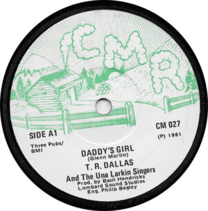 T.R. Dallas - Daddy's Girl 7 Inch Vinyl Single (7 Inch Record)