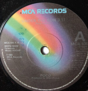 Poco - Under The Gun 7 Inch Vinyl Single (7 Inch Record)
