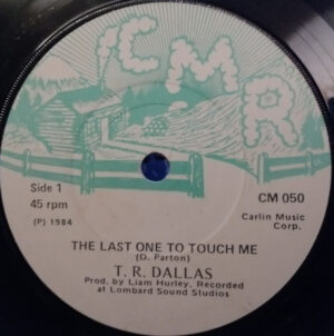 T.R. Dallas - The Last One To Touch Me 7 Inch Vinyl Single (7 Inch Record)