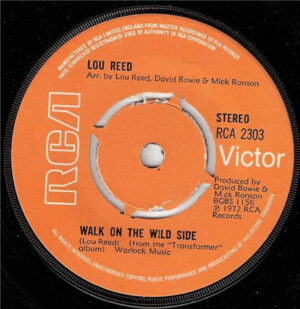 Lou Reed - Walk On The Wild Side / Perfect Day 7 Inch Vinyl Single (7 Inch Record)