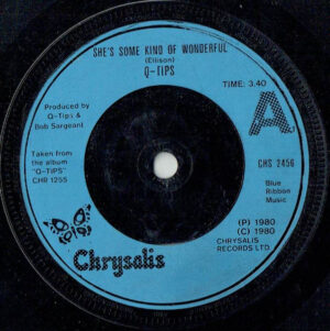 The Q Tips - A Man Can't Lose (What He Don't Have) / Some Kinda Wonderful 7 Inch Vinyl Single (7 Inch Record)