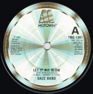 Dazz Band - Let It All Blow 7 Inch Vinyl Single (7 Inch Record)