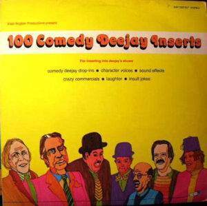East Anglian Productions - 100 Comedy Deejay Inserts Vinyl LP (LP Record)