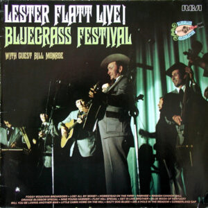 Lester Flatt - Live Bluegrass Festival Vinyl LP (LP Record, Album)