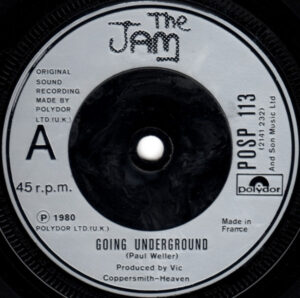 The Jam - Going Underground 7 Inch Vinyl Single (7 Inch Record)