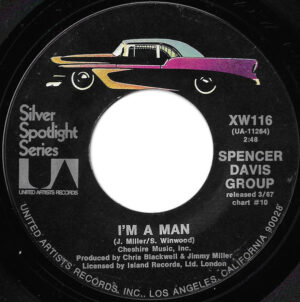 Spencer Davis Group - I'm A Man / Somebody Help Me 7 Inch Vinyl Single (7 Inch Record)
