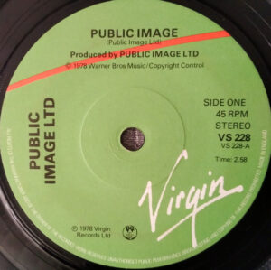 Public Image Ltd - Public Image 7 Inch Vinyl Single (7 Inch Record)