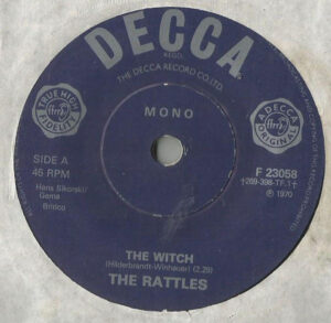 The Rattles - The Witch 7 Inch Vinyl Single (7 Inch Record)