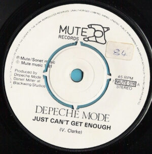 Depeche Mode - Just Can't Get Enough 7 Inch Vinyl Single (7 Inch Record)