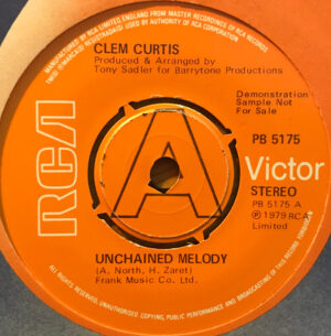 Clem Curtis - Unchained Melody / Need Your Love 7 Inch Vinyl Single (7 Inch Record, Promo)